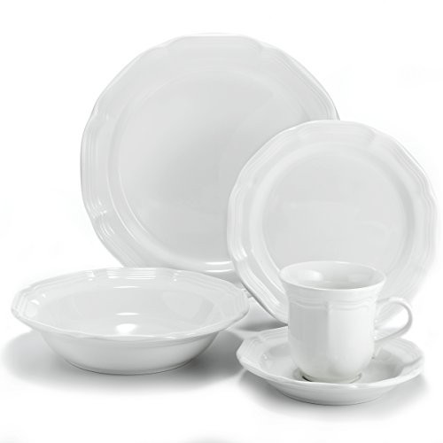 Mikasa French Countryside 40-Piece Dinnerware Set, Service for 8 | Amazon (US)