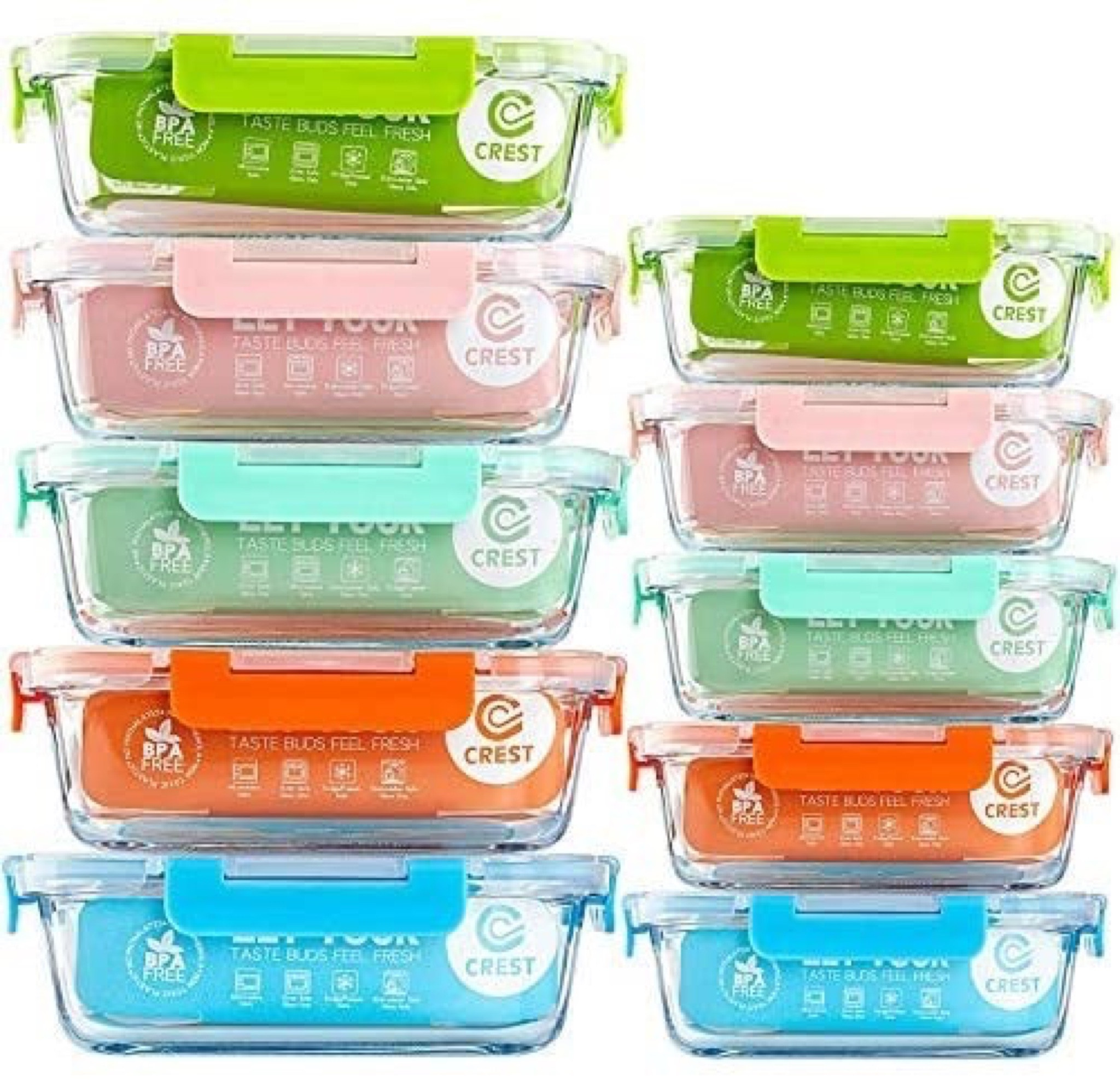 Switching to all glass food storage for 2023! This is my favorite set and is on sale! 

#LTKhome #LTKsalealert #LTKunder50