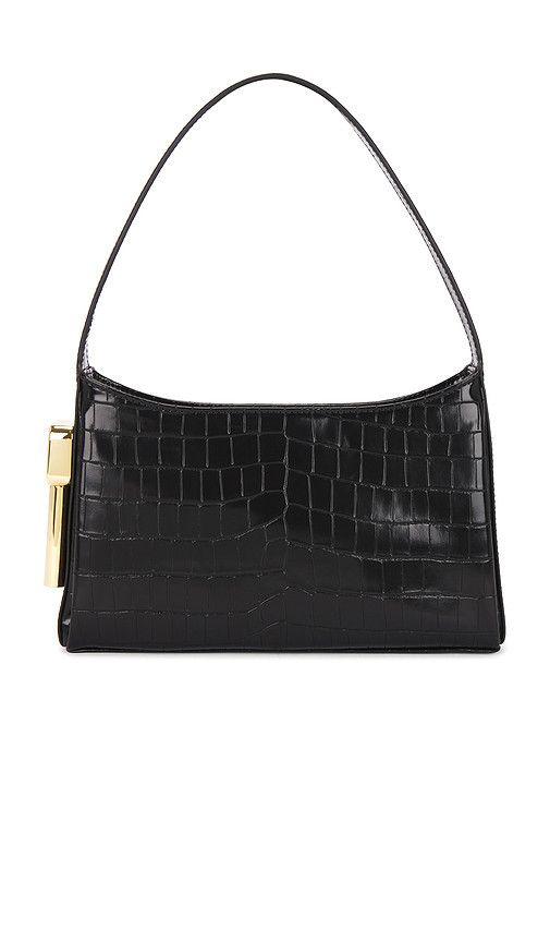Edie Parker Burn Shoulder Bag in Black. | Revolve Clothing (Global)