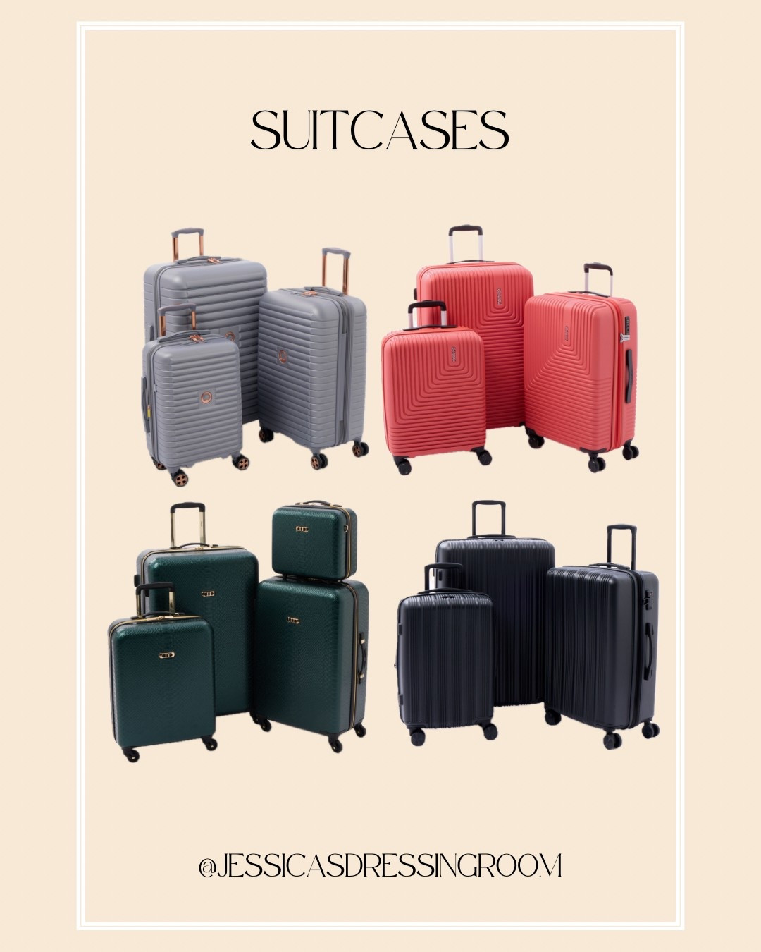 Travel in style with these amazing deals on luggage for your next holiday! 

#suitecase #luggage #travel #city team #holiday

#LTKfamily #LTKtravel LTKAroundTheWorld