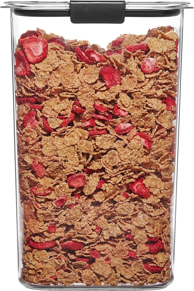 Rubbermaid Brilliance Pantry Airtight Food Storage Container, BPA-Free Plastic | Amazon (US)