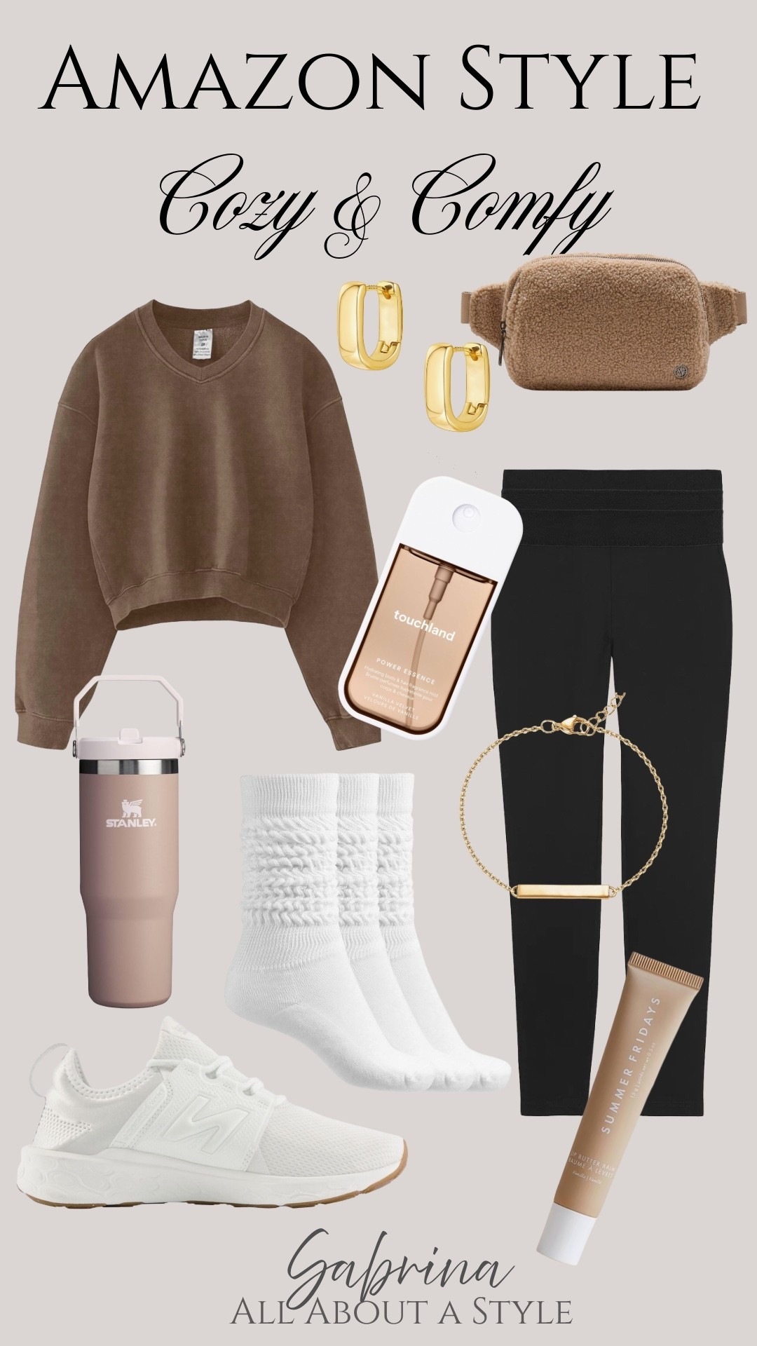 Neutral, comfy, and effortlessly put together 🤍 I love a cozy outfit that still feels polished. Perfect for busy days when comfort is a must. 

#cozyandcomfy #neutralstyle #everydaywear ##amazonstyle #amazonoutfit
#ltkfinds #comfortchic #casualstyle