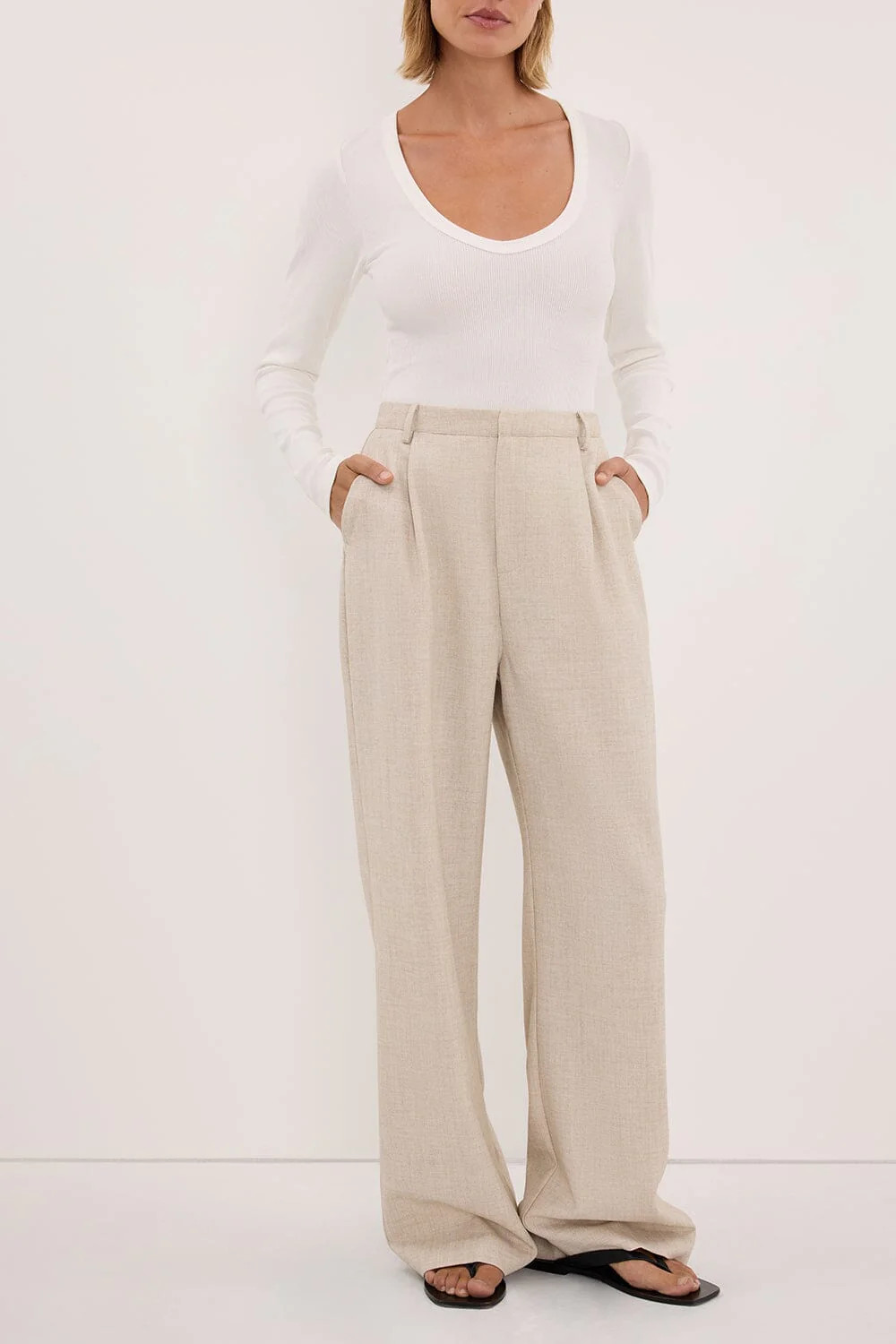 CYRUS NATURAL TAILORED PANT | DISSH