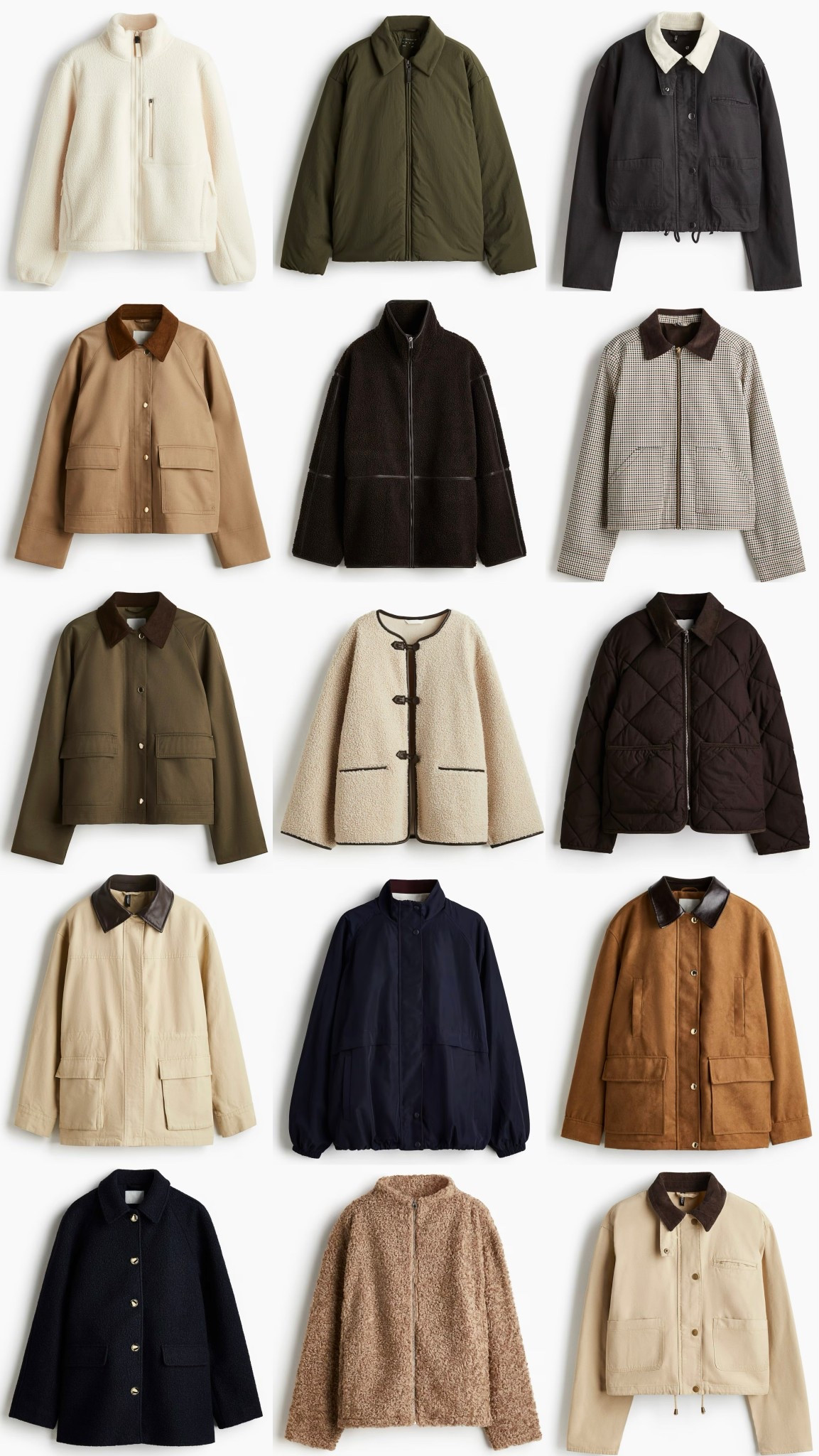 H&M new in under £50 📣 

Every year the teddy jackets, windbreakers, quilted coats etc. sell out SO fast. These just dropped! Such an easy grab & go piece. Perfect for dog walks • throwing on after a workout class • the school run •  All of these pieces are budget friendly!

#LTKautumn #LTKeurope #LTKstyletip