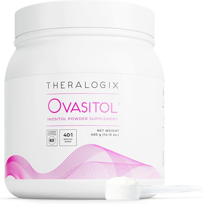 Theralogix Ovasitol Inositol Powder - 90-Day Supply - Myo-Inositol & D-Chiro Inositol for Hormone... | Amazon (US)