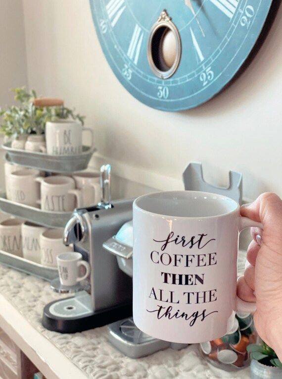 First Coffee THEN All The Things Mug | Etsy (US)