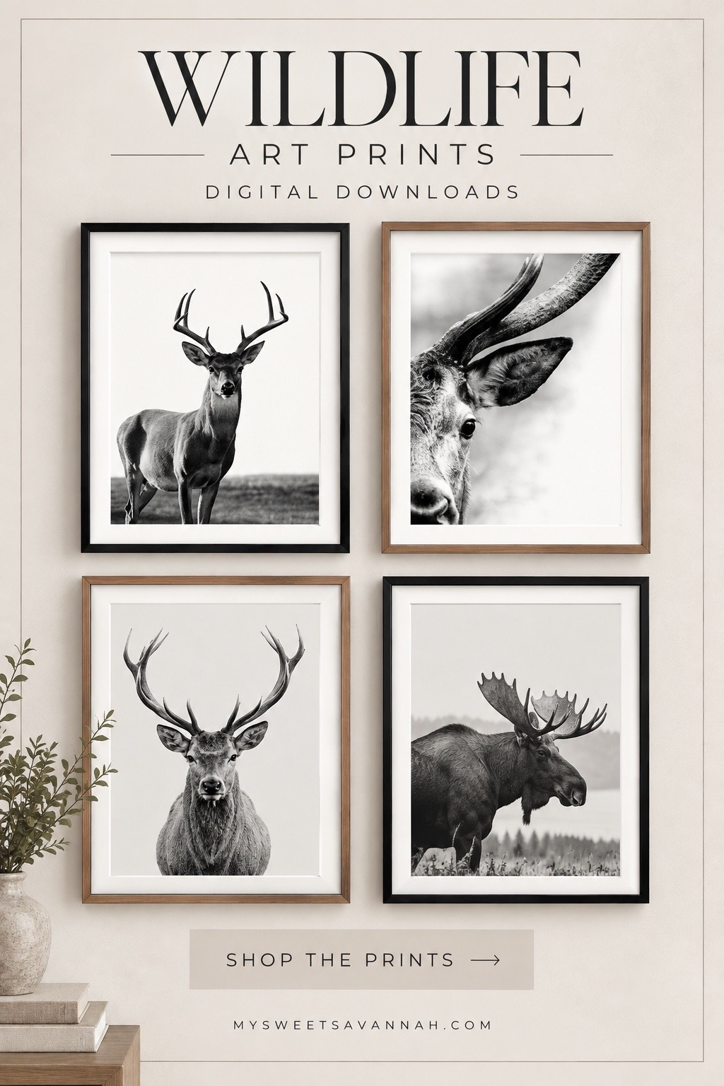 Vintage Wildlife Art Prints | Digital Downloads

I love these vintage-inspired wildlife art prints for adding a collected, high-end look to any space. The neutral black-and-white deer prints are affordable digital downloads you can print and frame yourself—perfect for a cabin, mountain home, office or cozy gallery wall.

#LTKSaleAlert #LTKHome #LTKSeasonal