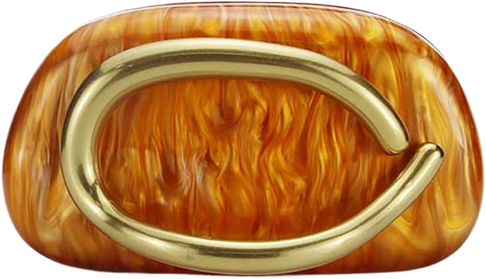 Women Acrylic Clutch Box Metal Handle Evening Bag Trendy Ladies Shoulder Crossbody Purse for Wedd... | Amazon (US)