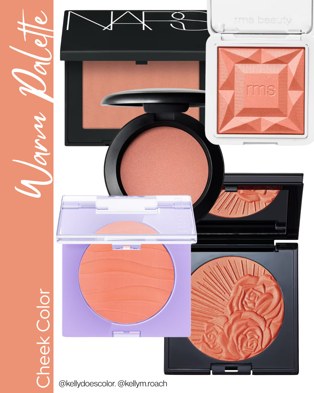 Blushes for the Warm Palette split the difference between True Spring and True Autumn. Look for medium-depth, medium-softness corals and deep peaches. 

 #LTKOver40 #LTKStyleTip #LTKBeauty