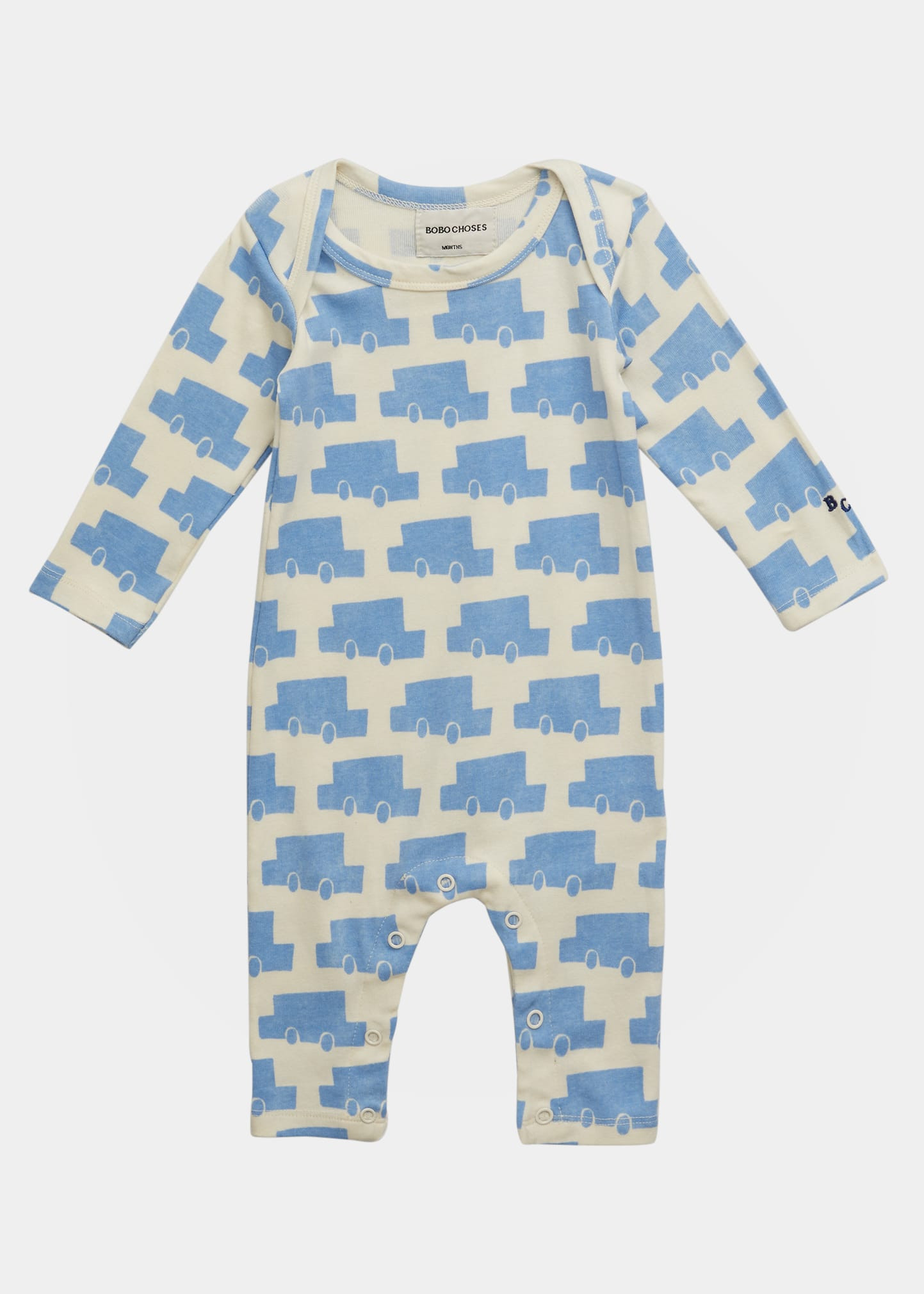 Boy's Car Graphic Coverall, Size 3M-36M | Bergdorf Goodman
