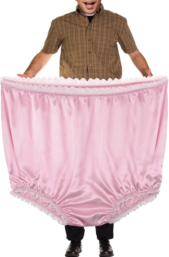 Big Undies Gag Gift Funny Big Underwear Mama Undies Plus Size Granny Panties White Elephant Joke ... | Amazon (US)