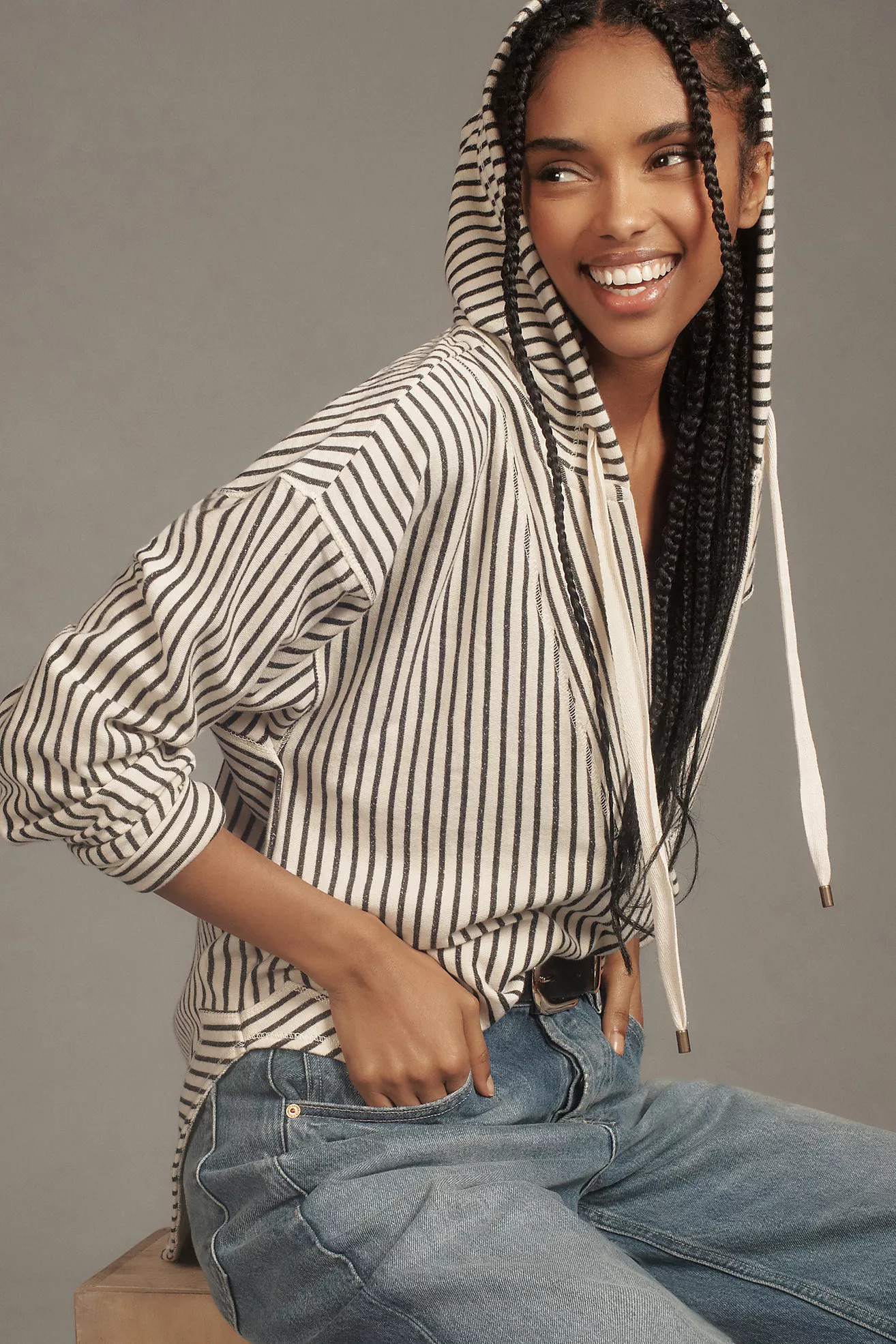 Pilcro Wharfside Hooded Sweatshirt | Anthropologie (US)