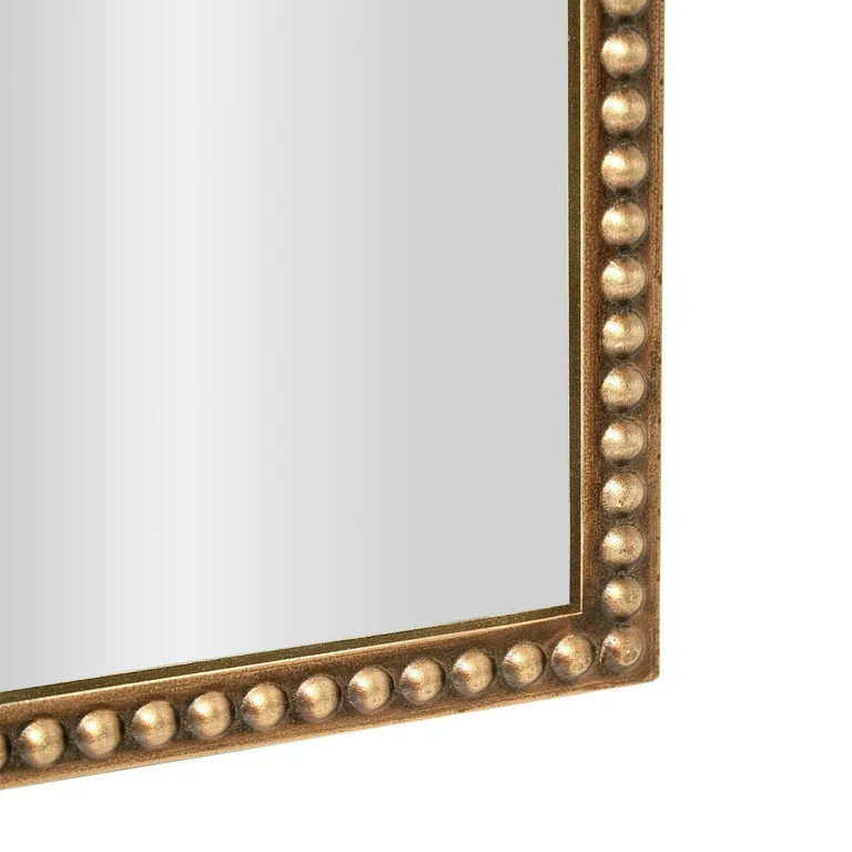 9.75" x 12" Gold Filigree Arch Tabletop Mirror with Adjustable Stand | Walmart (US)