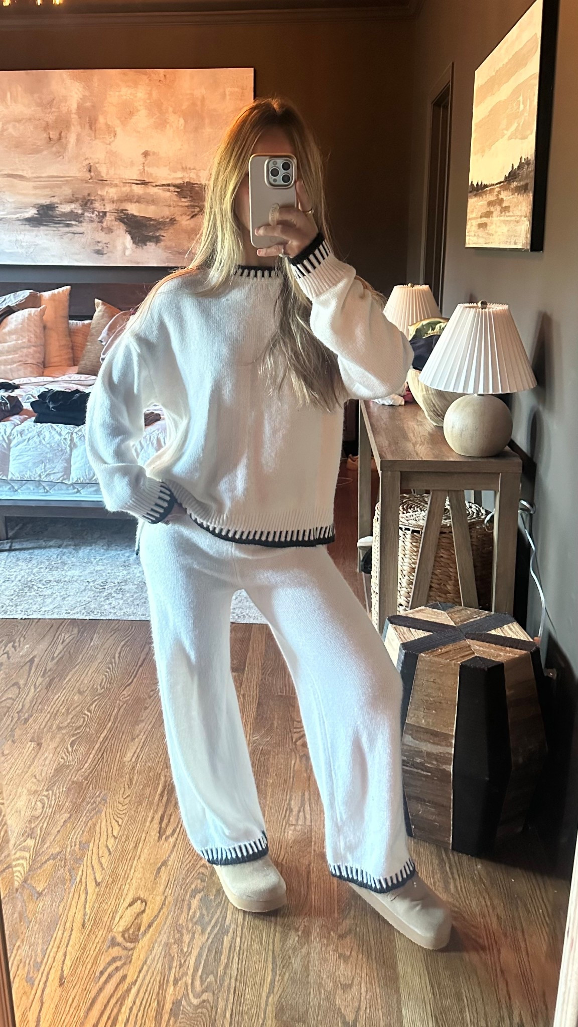 Amazon Casual Matching Set to get me through my first trimester!!! Wearing a small and I am 5’2! 

#LTKBump #LTKTravel #LTKSaleAlert