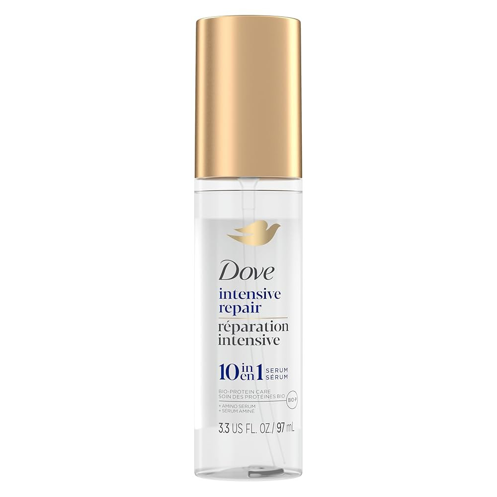 Dove Intensive Repair Amino Serum for Damaged Hair with Bio-Protein Care Technology 3.3 oz | Amazon (US)
