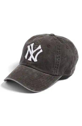 Women's American Needle New Raglan New York Yankees Baseball Cap - Black | Nordstrom