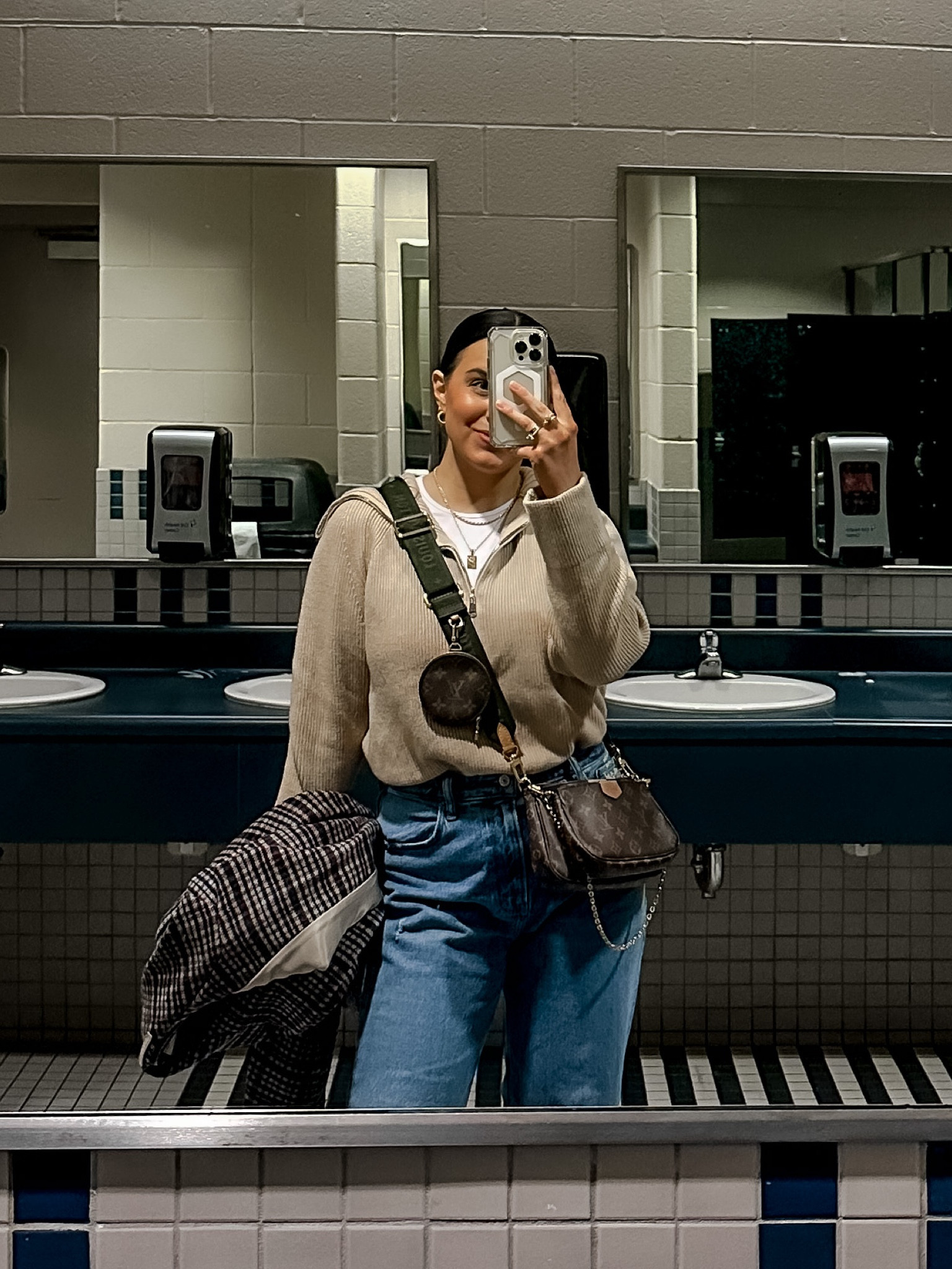 casual winter + spring transition outfit - coat $100 off!!! S tops, 28s bottoms, size down in Ugg boots 

#springoutfit #amazonoutfit #jeans

#LTKSeasonal #LTKunder100 #LTKsalealert