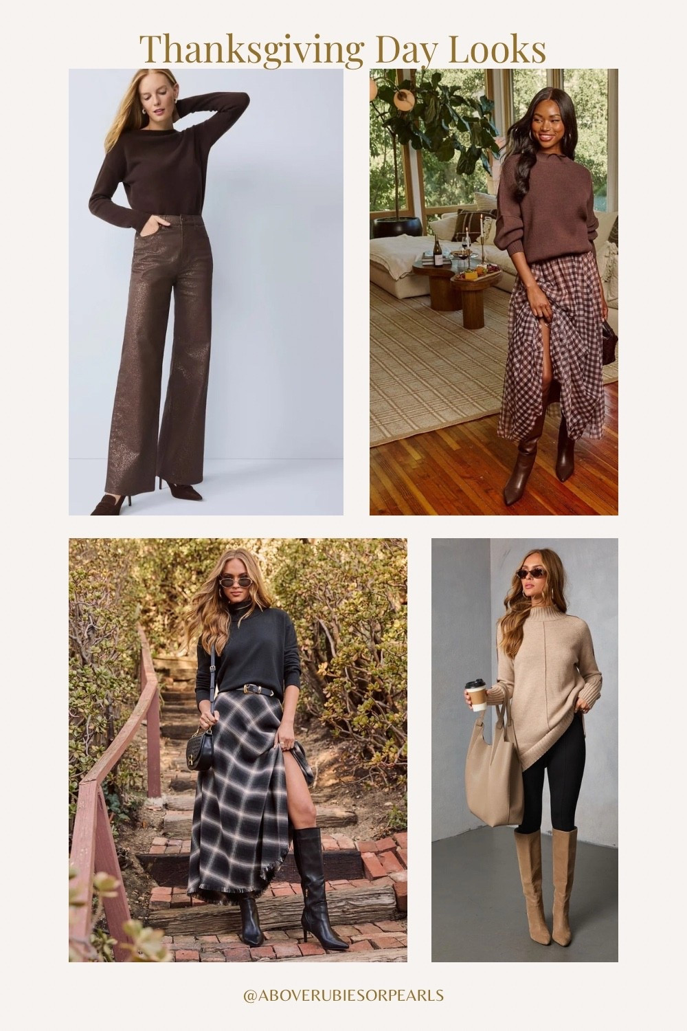 A little shimmer, a lot of cozy 🤎
These elevated casual looks are perfect for Thanksgiving — think relaxed knits, pretty textures, and just the right amount of sparkle.
Mix + match with pieces you already own or shop my exact finds from VICI and Ann Taylor 🍂
#ThanksgivingStyle #VICIGirl #AnnTaylorStyle #LTKFallFashion #HolidayOutfitIdeas 

#LTKHoliday #LTKSeasonal #LTKStyleTip