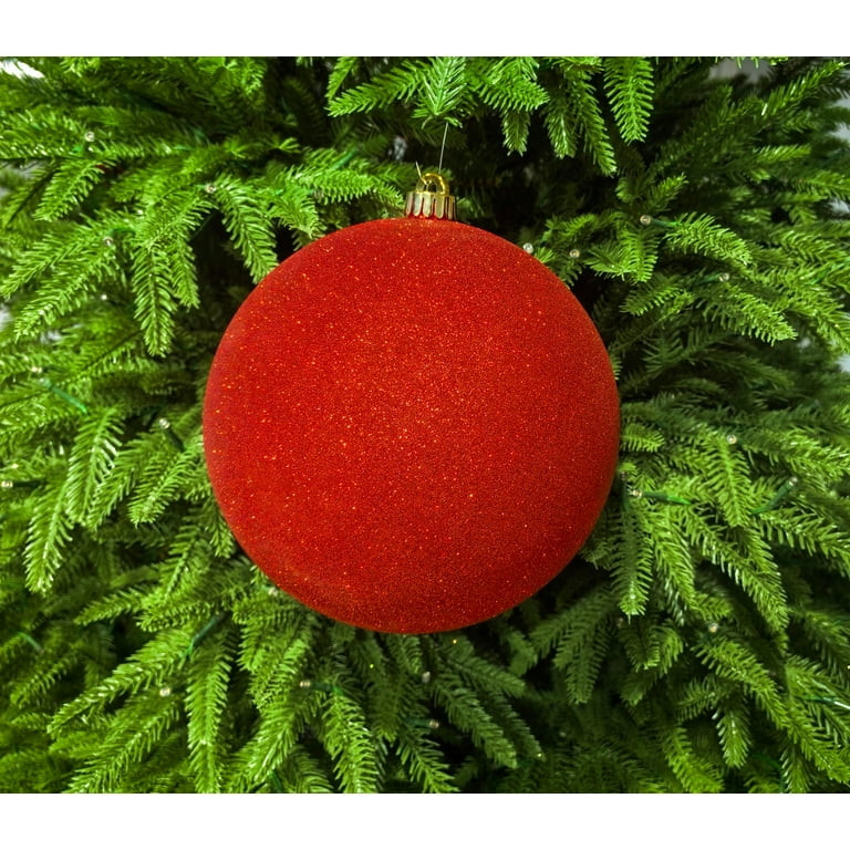 Holiday Time Lg Red Shatterproof Orn - Walmart.com | Walmart (US)