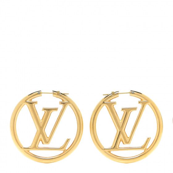LOUIS VUITTON

Louise Hoop Earrings Gold | Fashionphile