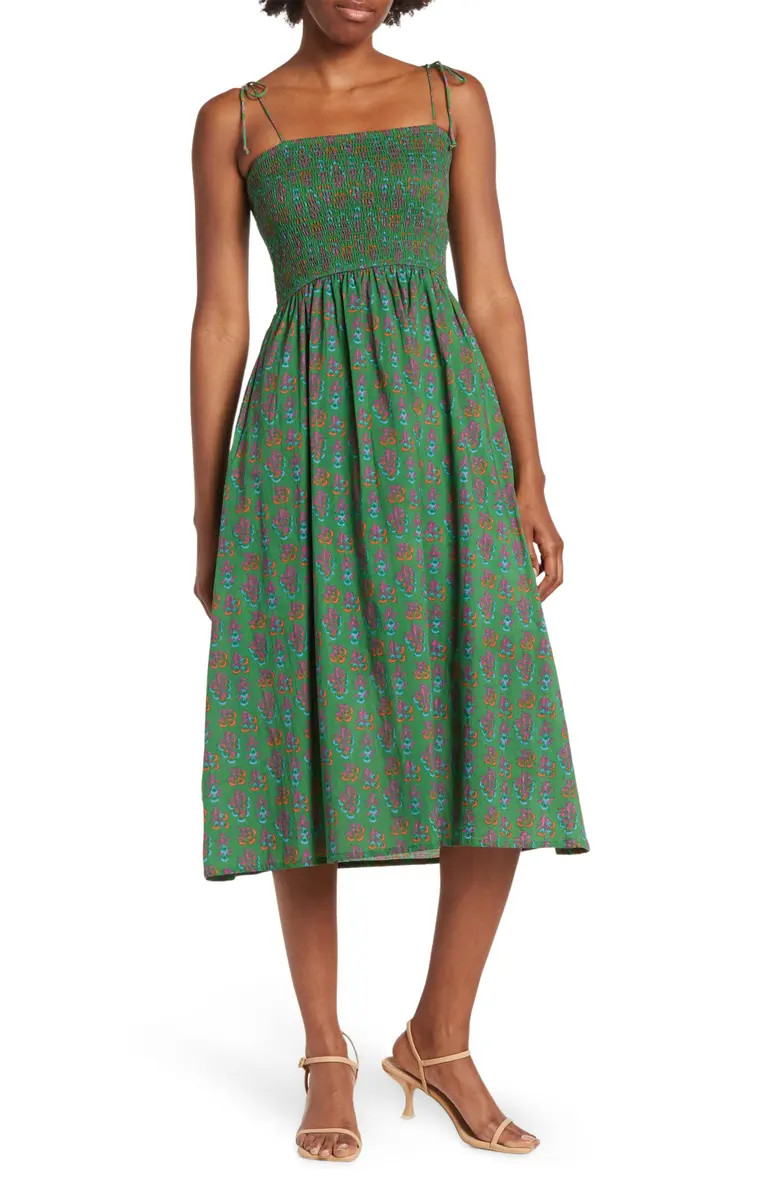 Smocked Midi DressMAISIE | Nordstrom Rack