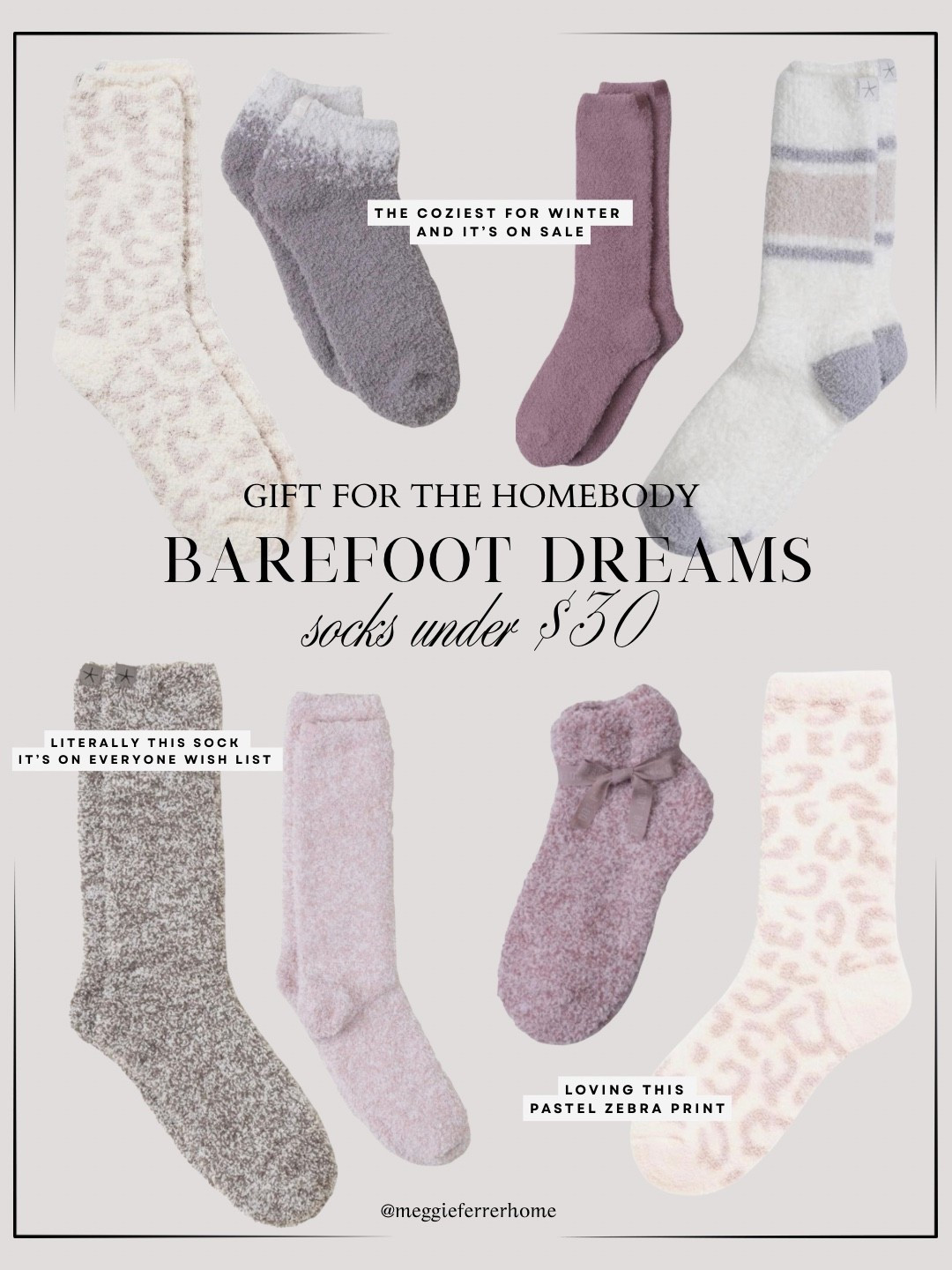 If cozy had a love language, it would be Barefoot Dreams socks 🤍 These are the softest, warmest, most giftable winter socks ever — and they’re under $30 right now. 😍Every color, every texture… truly no wrong choice. Perfect for gifting or keeping for yourself (I always do both 😅).

All my favorites are linked right here 

#LTKGiftGuide