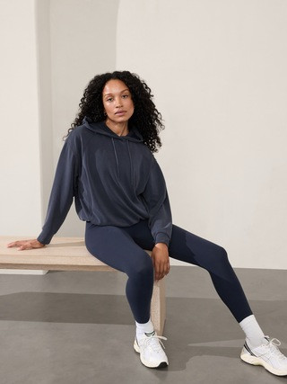 Seasoft Bubble Hem Hoodie | Athleta