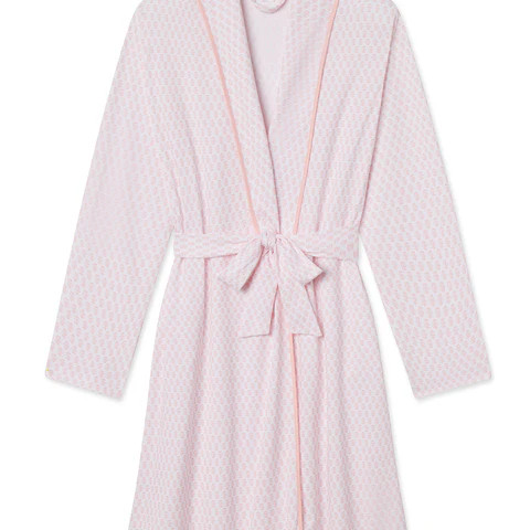 Pima Robe in Parisian Green | Lake Pajamas