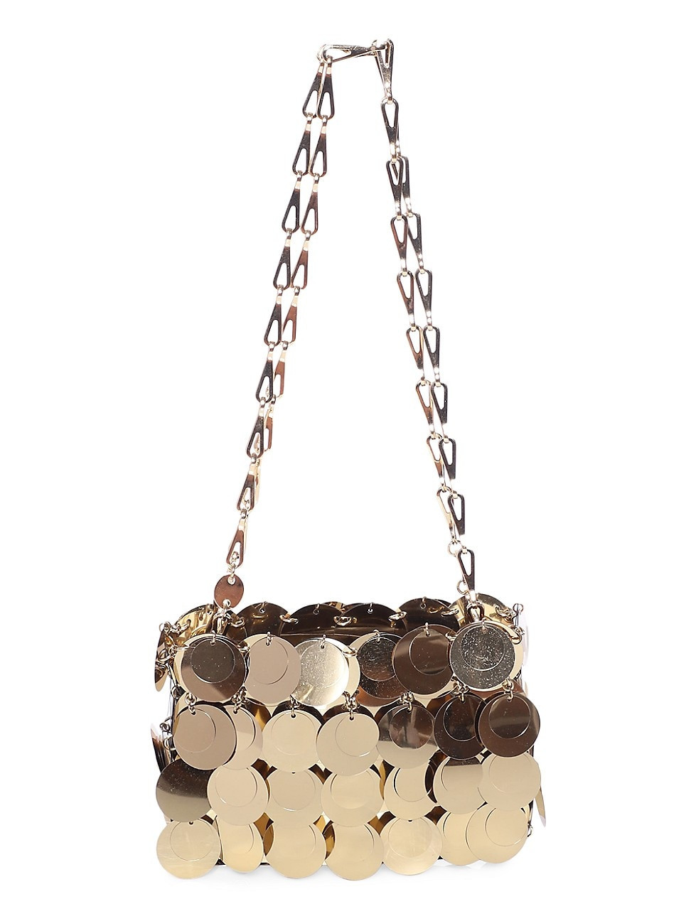 Women's Sparkle Nano Shoulder Bag - Gold | Saks Fifth Avenue