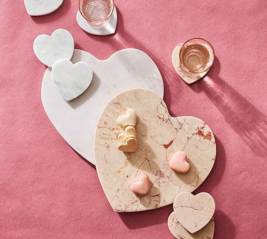 Marble Heart Cheeseboard | Pottery Barn (US)
