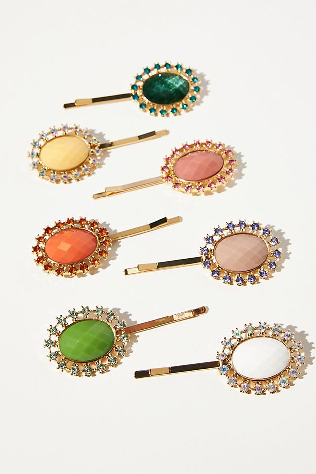 Embellished Bobby Pin Set | Anthropologie (US)