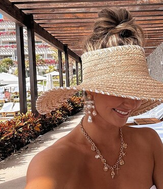 Gianni Bini x Shea Leigh Mills Oasis Pearl Statement Linear Earrings | Dillard's | Dillard's