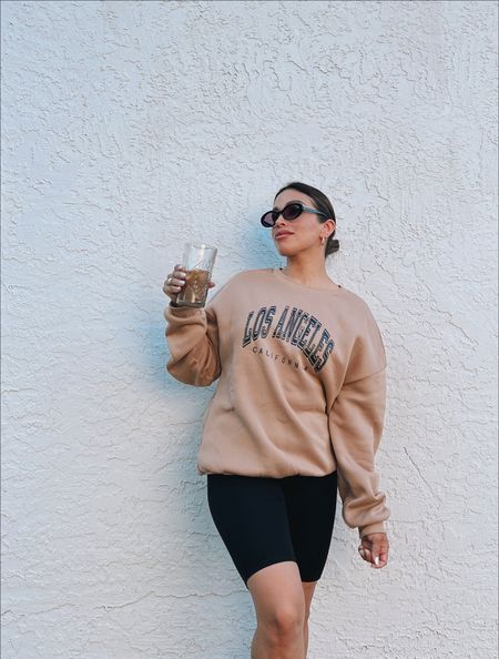 Fall weather has me finding some cute sweatshirts from Amazon! Super soft and lightweight, and if it matches my coffee, it’s a winner in my book!

#LTKfit #LTKunder50 #LTKstyletip