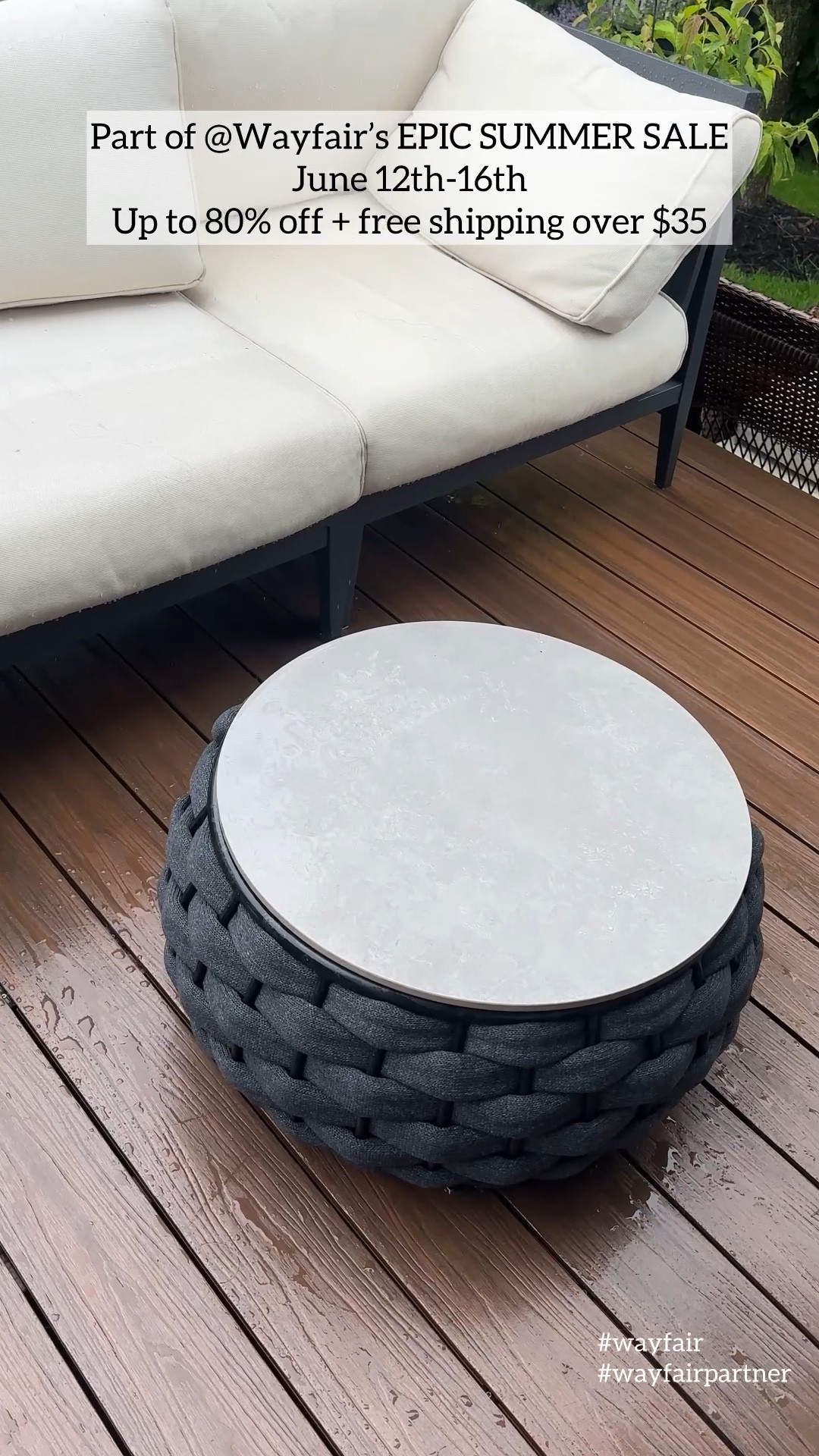 Lots of outdoor coffee tables on sale during @wayfair’s Epic Summer Sale June 12-16th! Up to 80% off patio furniture and so much else plus free shipping over $35! #wayfair #wayfairpartner

#LTKSaleAlert #LTKSummerEdit #LTKHome