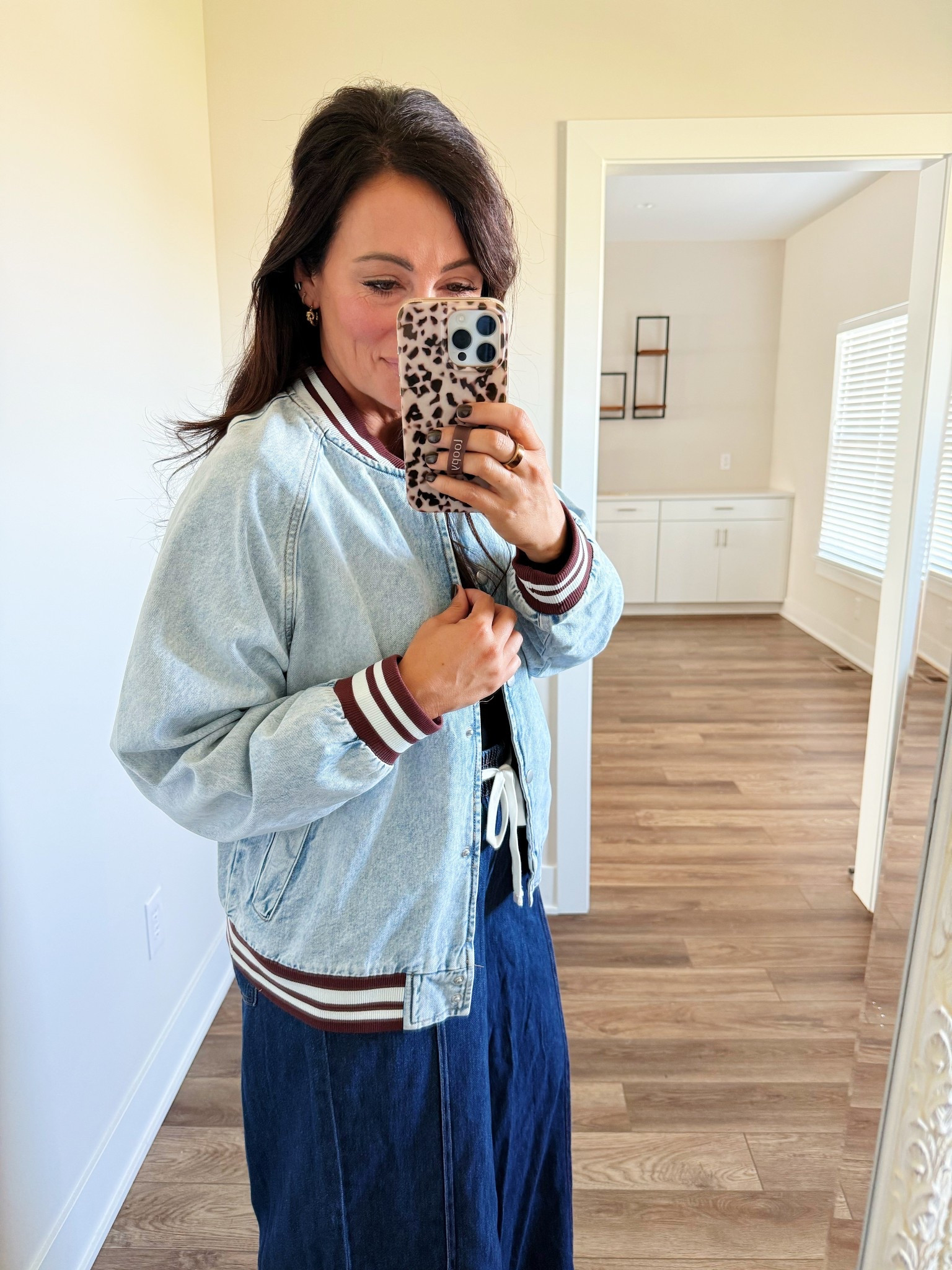 TARGET SALE!
• medium tee
• medium pants - loose fit - could do a small too 
• medium jacket 


#LTKSeasonal #LTKFindsUnder50 #LTKSaleAlert