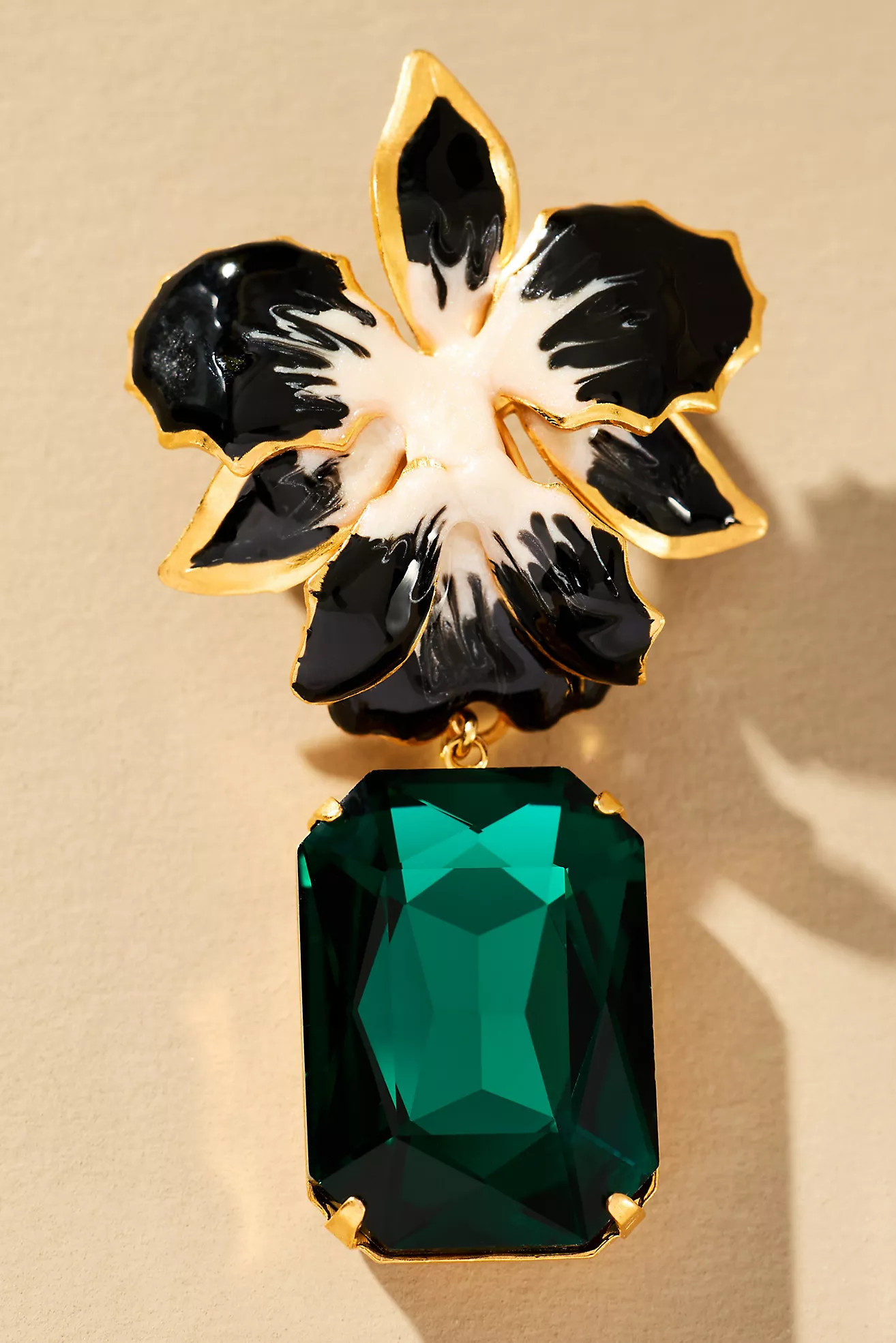 The Pink Reef Vanilla Jewel Drop Earrings | Anthropologie (US)