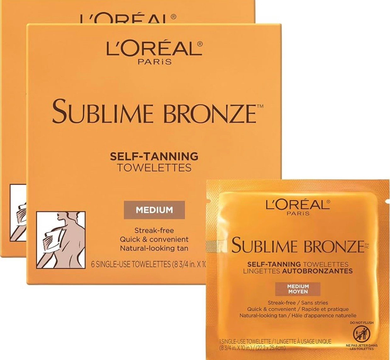 These self tanning wipes are so amazing! So quick and easy to apply and gives a such a nice color! One of my favorite self tanners! 