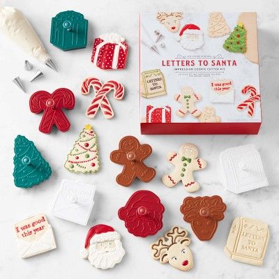Williams Sonoma Holiday Letters to Santa Cookie Cutters, 23-Piece Set | Williams Sonoma | Williams-Sonoma