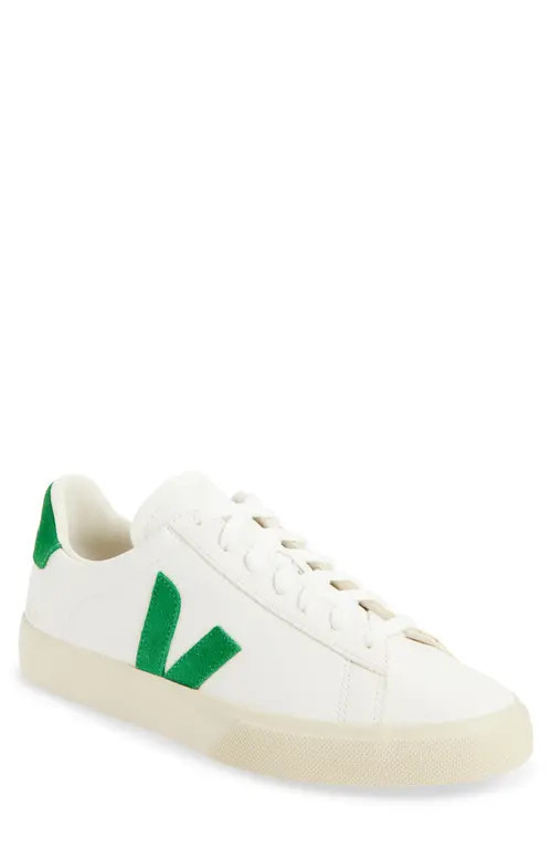 Veja Campo Sneaker in Extra White/Emeraude at Nordstrom, Size 47 | Nordstrom