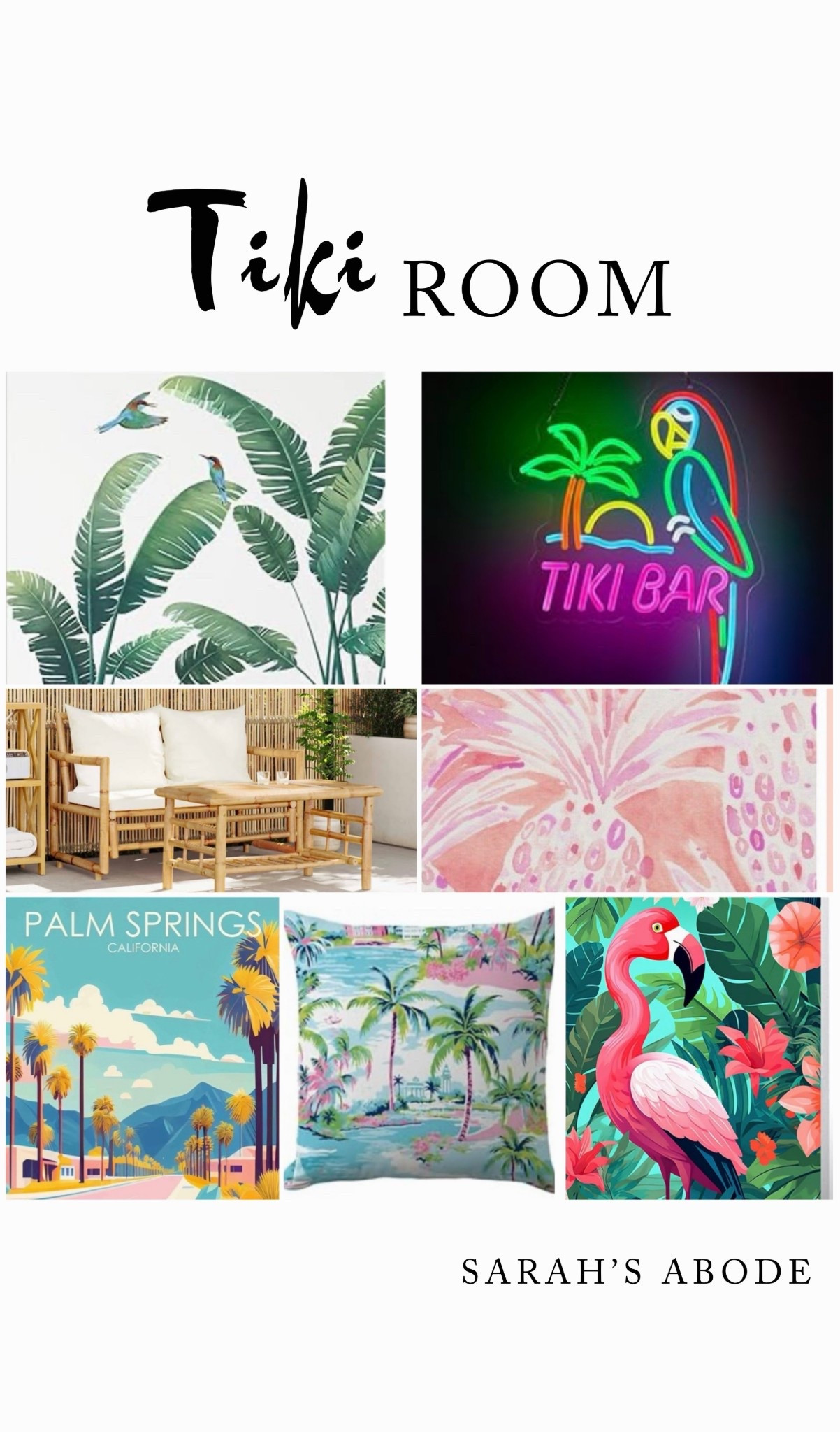 Colorful dopamine decor!! Helps uplifts your mood! Try it! 

Tiki bar, Mid century modern, Kitchy, tropical, vacation, outdoor couch set, flamingo, tropical pillow, Palm Springs 

#LTKHome #LTKFamily #LTKSeasonal
