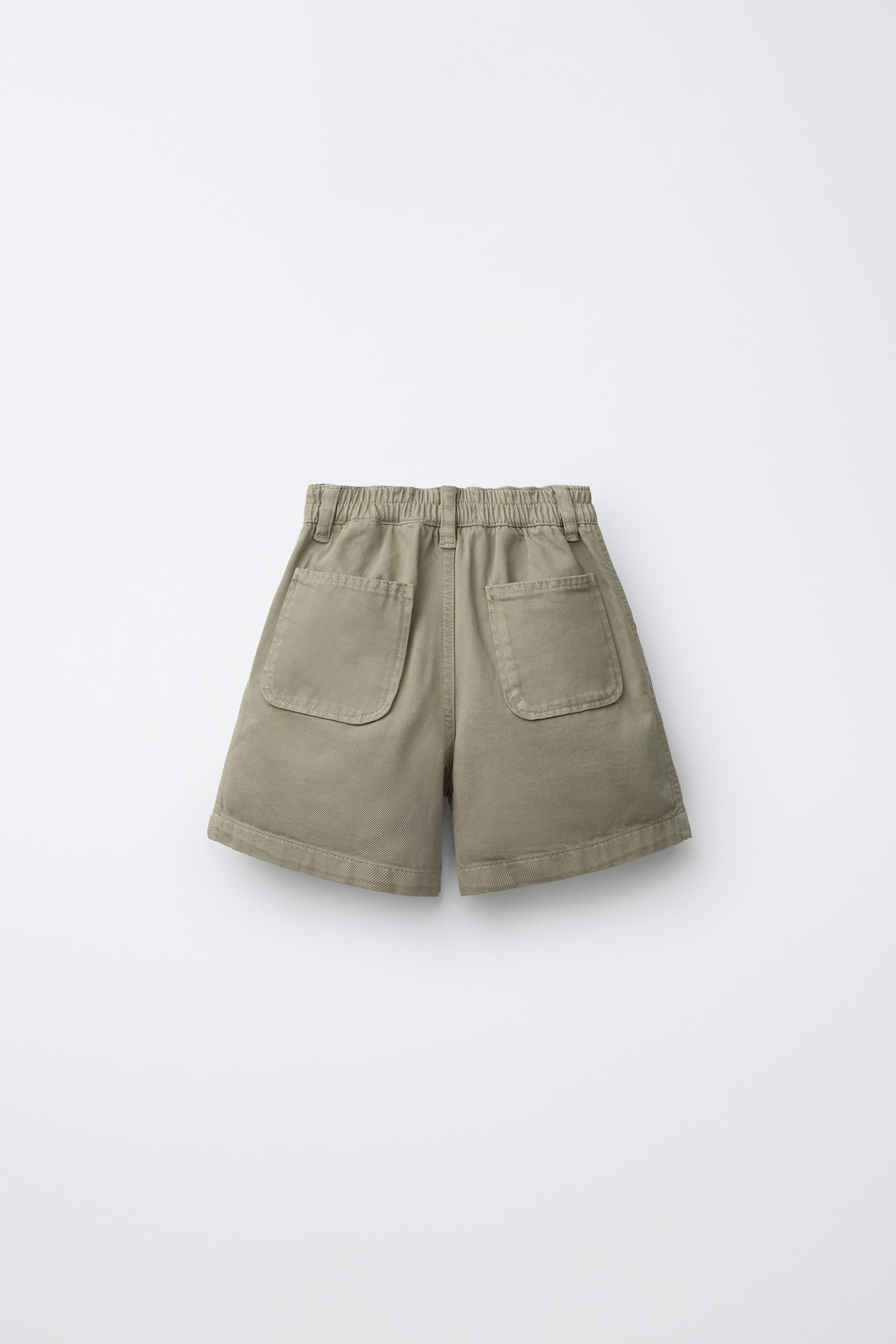 BERMUDA SHORTS WITH DARTS | Zara UK