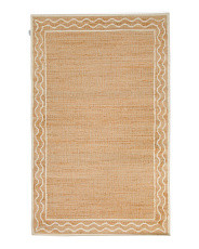 Hand Woven Wool And Jute Rug | TJ Maxx