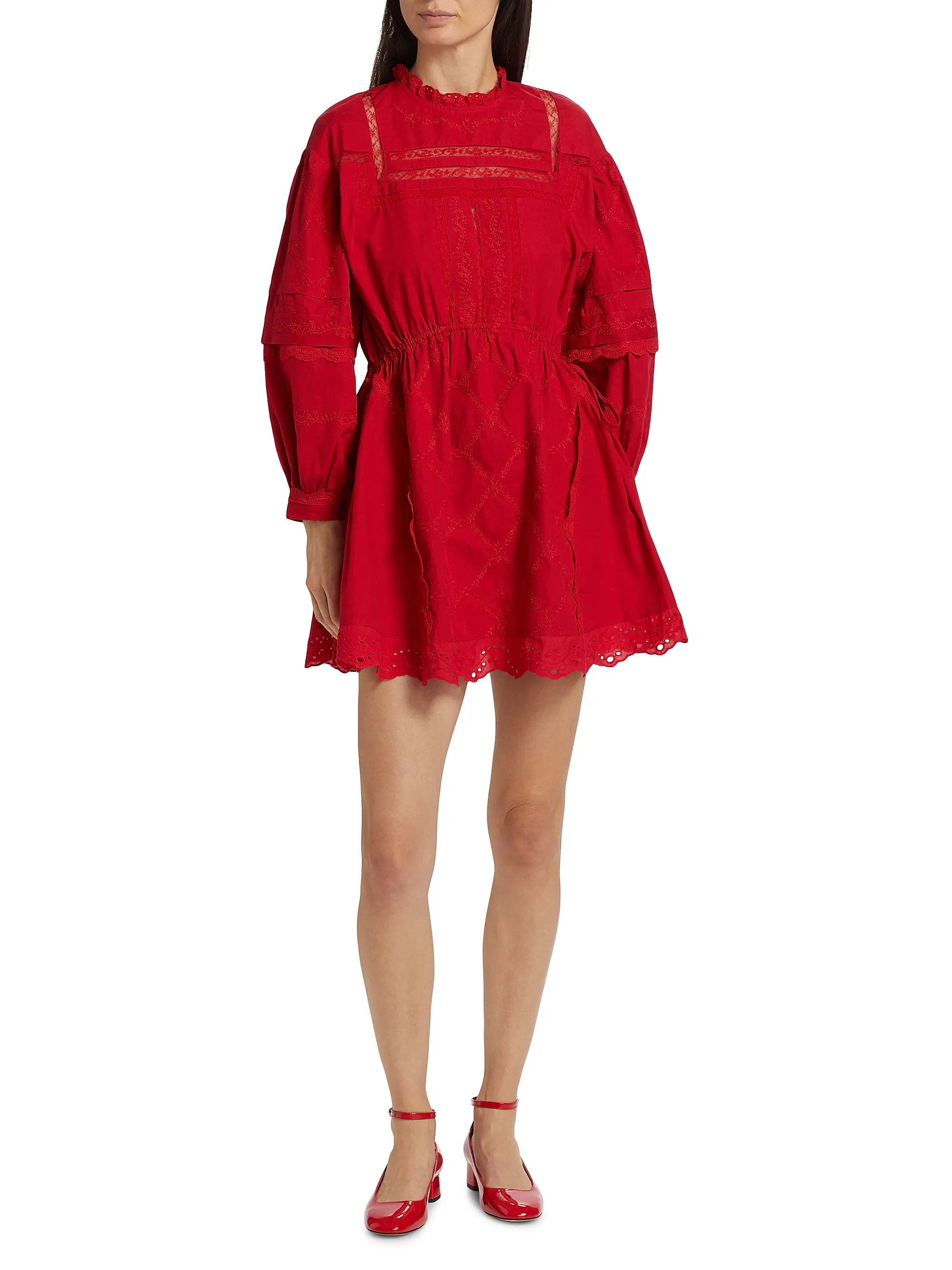 Clancy Fit & Flare Minidress | Saks Fifth Avenue