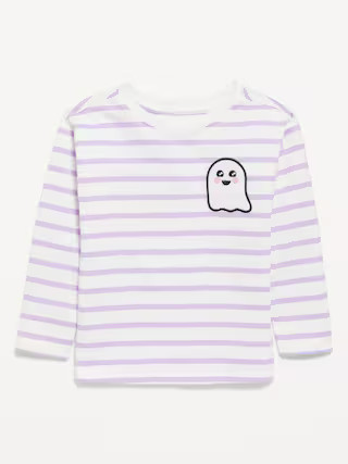 Printed Long-Sleeve T-Shirt for Toddler Girls | Old Navy | Old Navy (US)