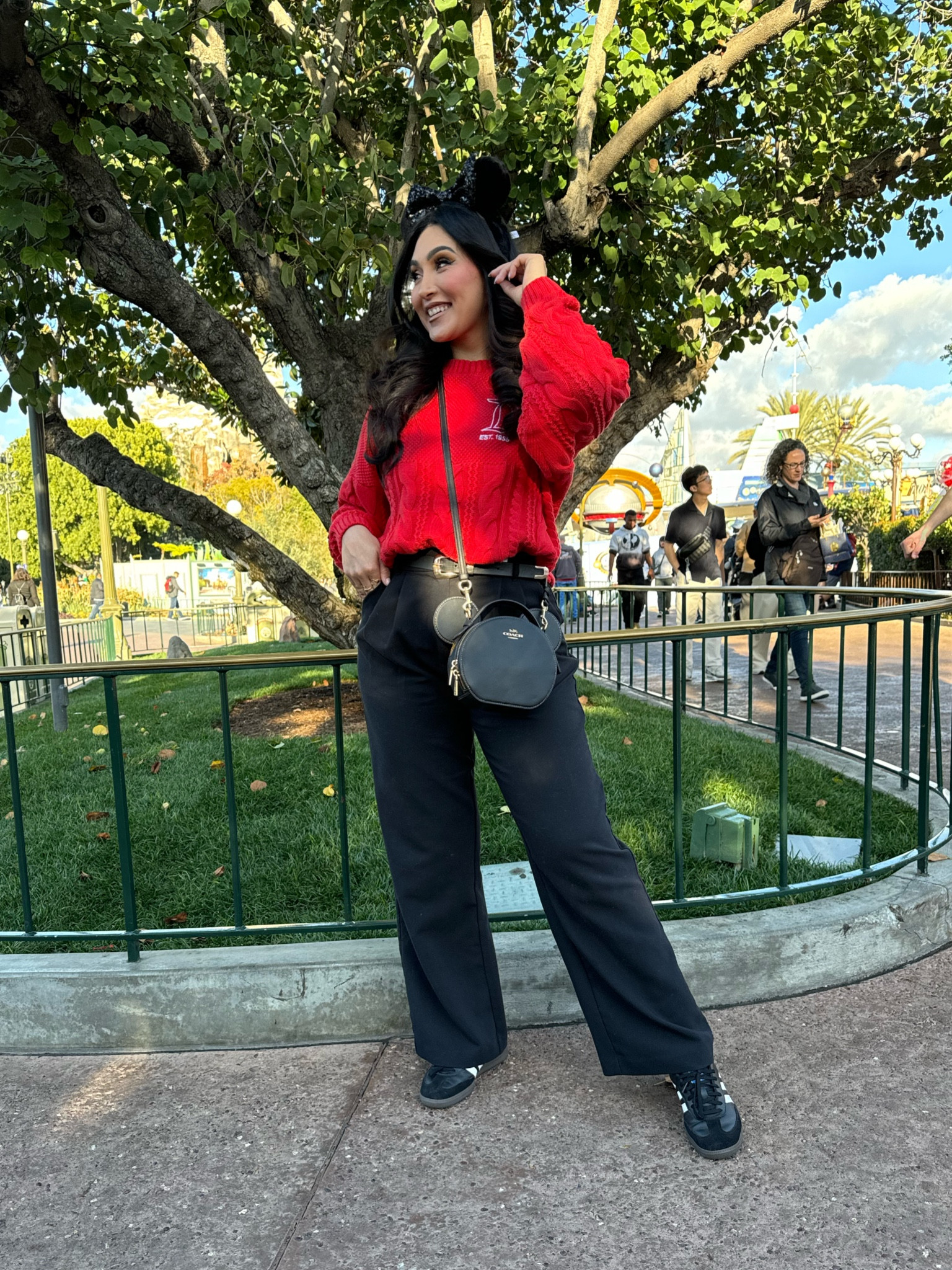 First Disney fit of the year! Wearing size XS in the sweater they run big!

#LTKshoecrush #LTKstyletip #LTKfindsunder100