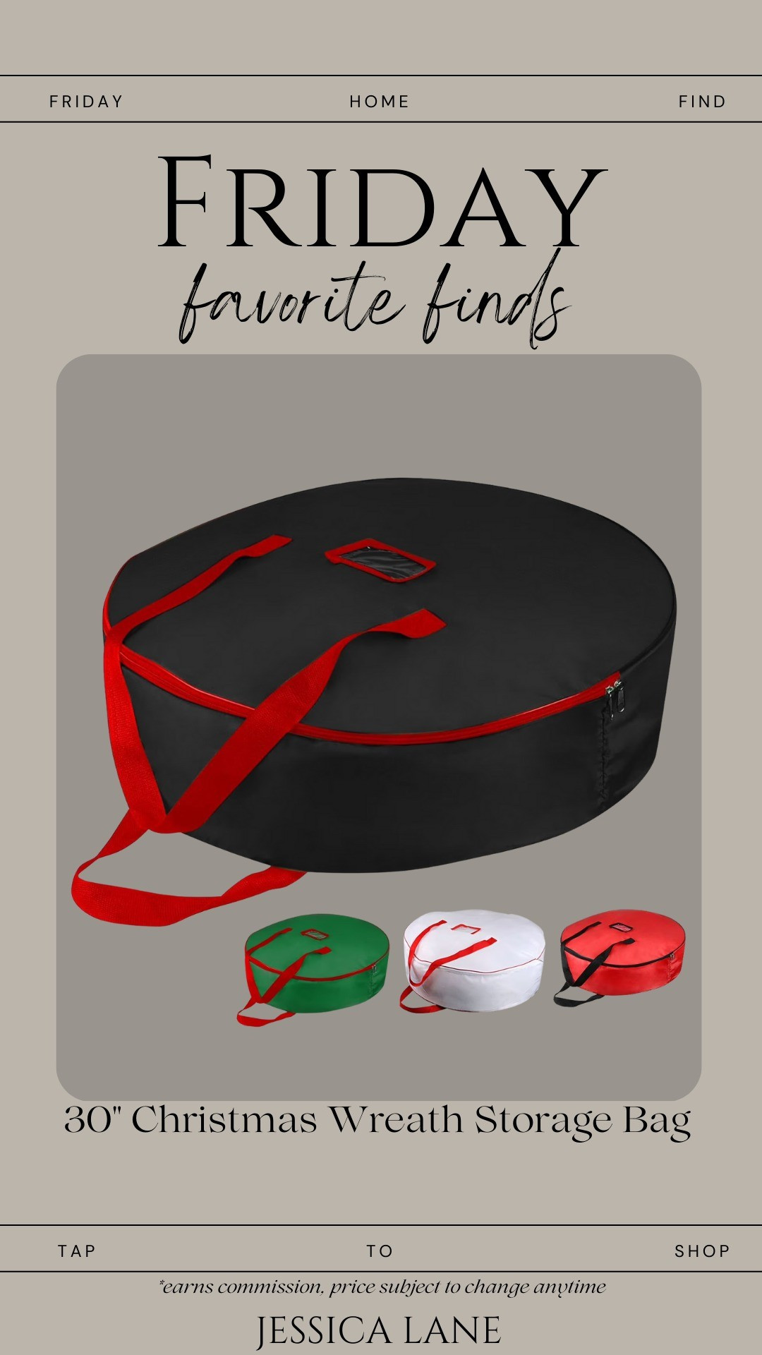 A wreath storage bag that protects your seasonal decor and keeps wreaths looking fresh instead of crushed in storage. Such a smart solution for preserving holiday pieces.#WalmartOrganization #HomeStorage

#LTKHoliday #LTKSeasonal #LTKHome