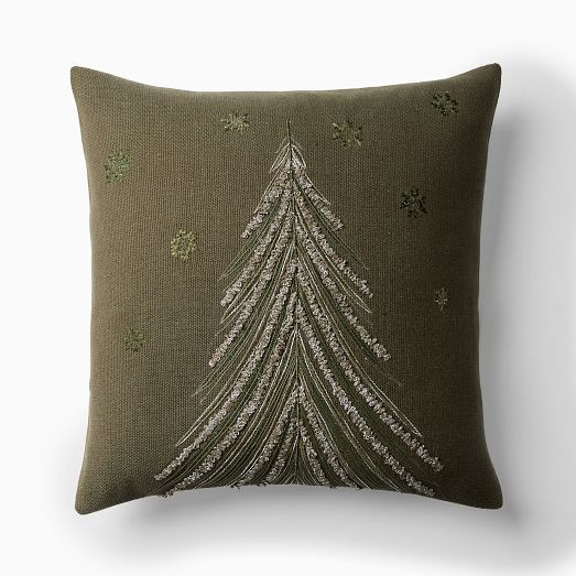 Wispy Tree Pillow Cover | West Elm (US)