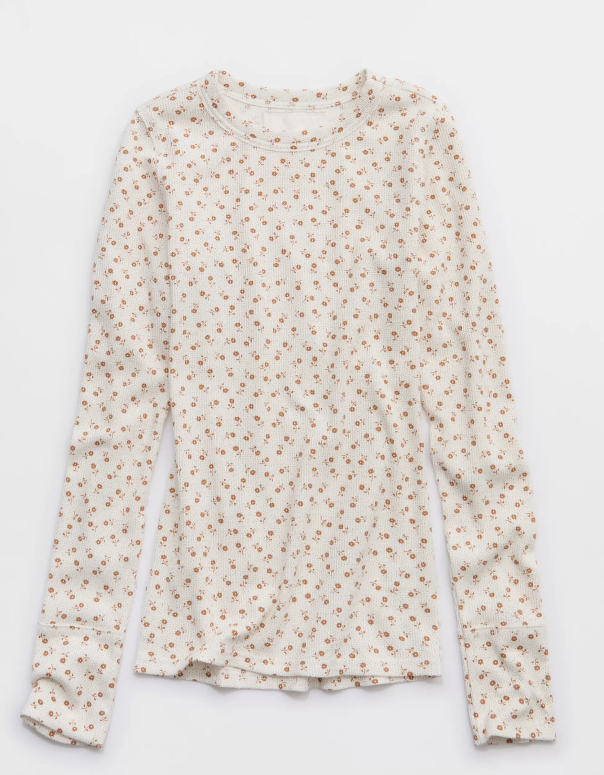 Aerie Essential Crew Layering T-Shirt | Aerie