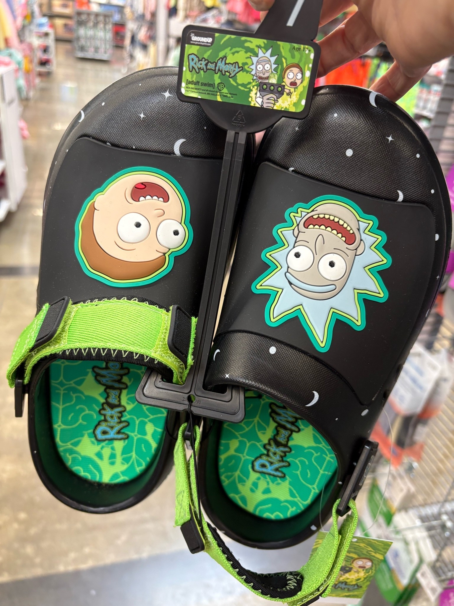 Rick and Morty License Men's Clog Sandals. 

Wubba Lubba Dub Dub! 🚀👽
Rick and Morty fans, these licensed clog sandals are such a fun find. Featuring both Rick and Morty on a black clog design, these shoes combine fandom, comfort, and everyday wear into one seriously cool pair of sandals.
I love clog-style shoes because they’re lightweight, easy to slip on, and perfect for everything from running errands to lounging around the house, vacations, pool days, and casual weekend wear. The bold character graphics make these a standout choice for fans of the show.
At $24, these are a fun gift idea for Rick and Morty fans, gamers, animation lovers, and anyone who likes adding a little personality to their everyday style.

#LTKMens #RickAndMorty #MensShoes #ClogSandals #PopCultureStyle #CartoonFans #GiftIdeasForMen #CasualStyle #WalmartFinds #FanMerch

#LTKMens #LTKSeasonal
