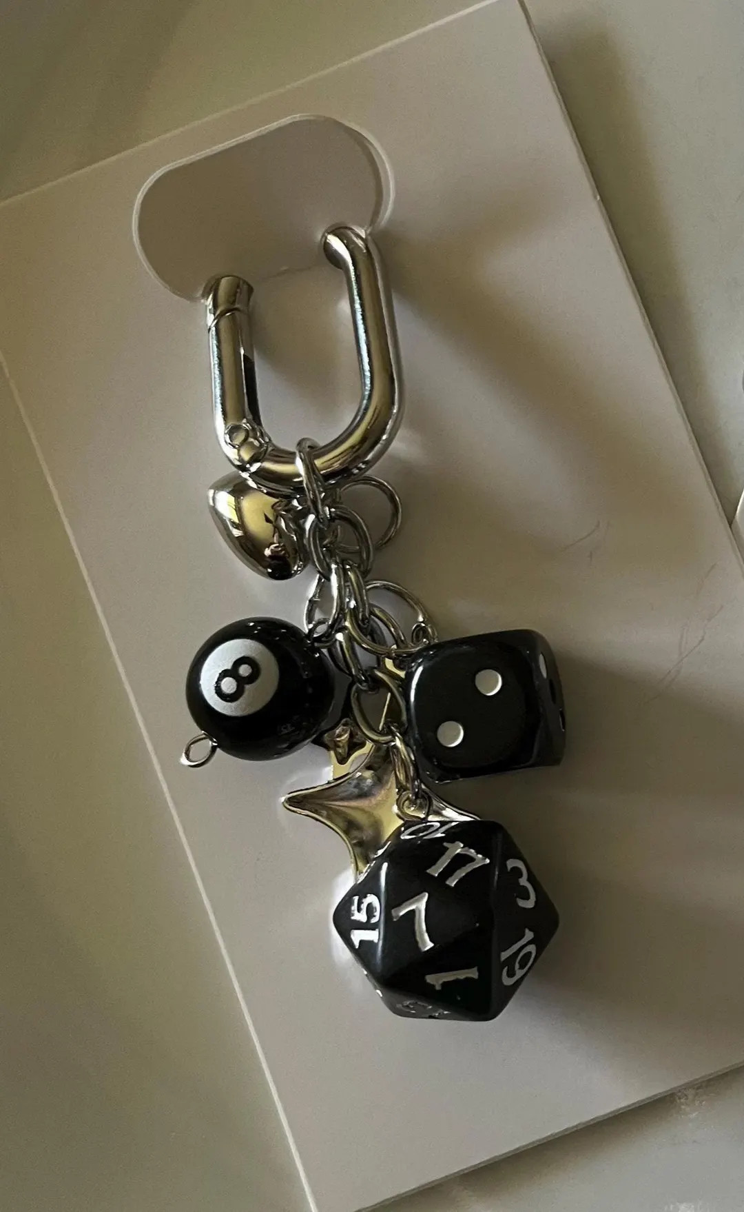 Keychains 8 Ball Keychain Cute Keychain Aesthetic Keychain Bag Charm Keychain Charm Keychains for... | Etsy (US)